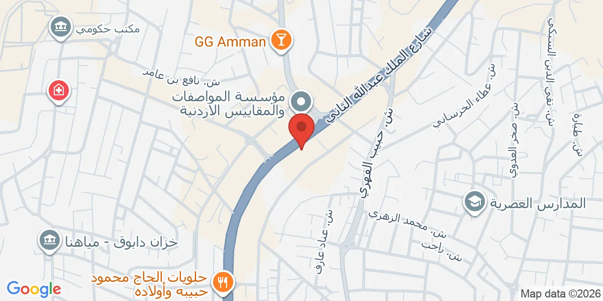 موقع الشركة على الخريطة