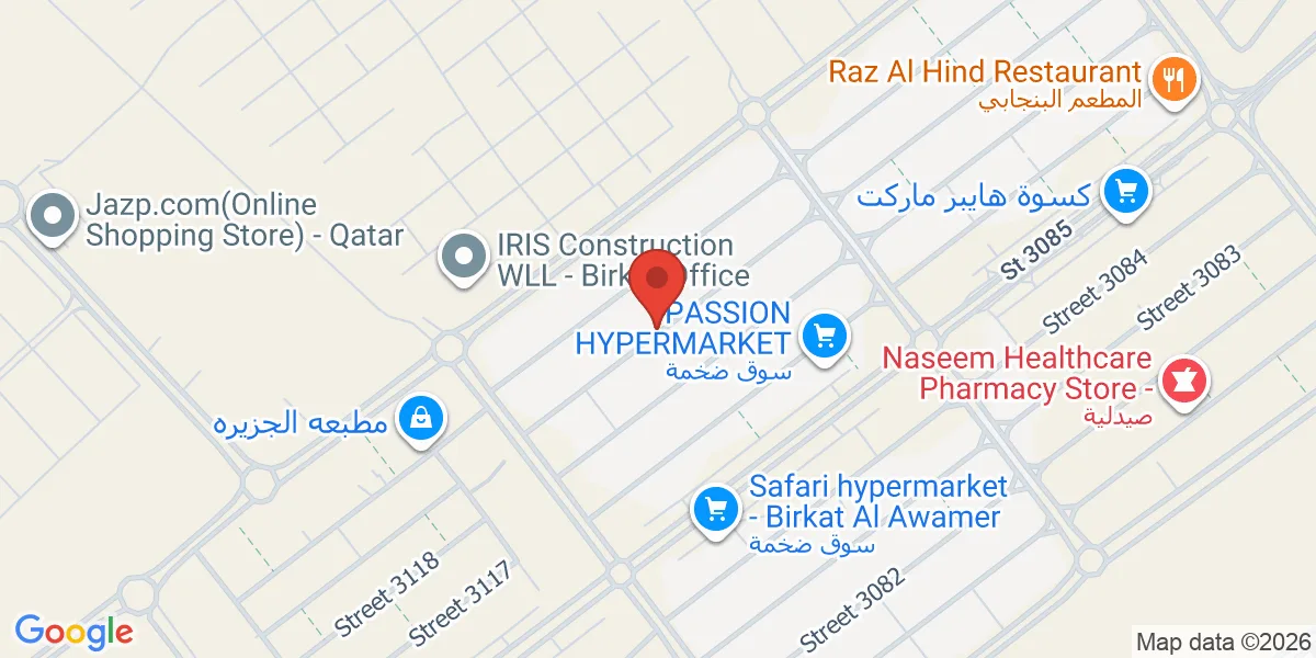 موقع الشركة على الخريطة