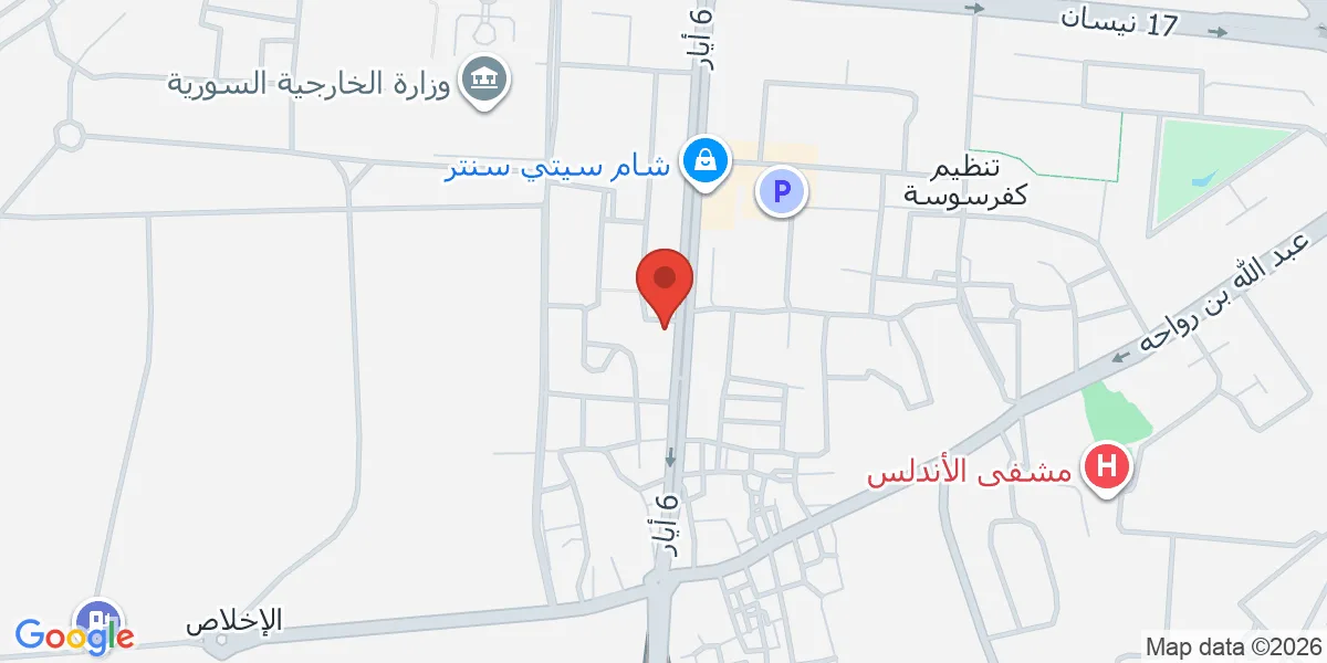 موقع الشركة على الخريطة