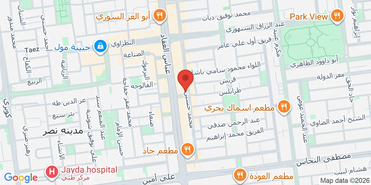 موقع الشركة على الخريطة