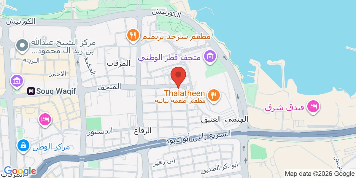 موقع الشركة على الخريطة