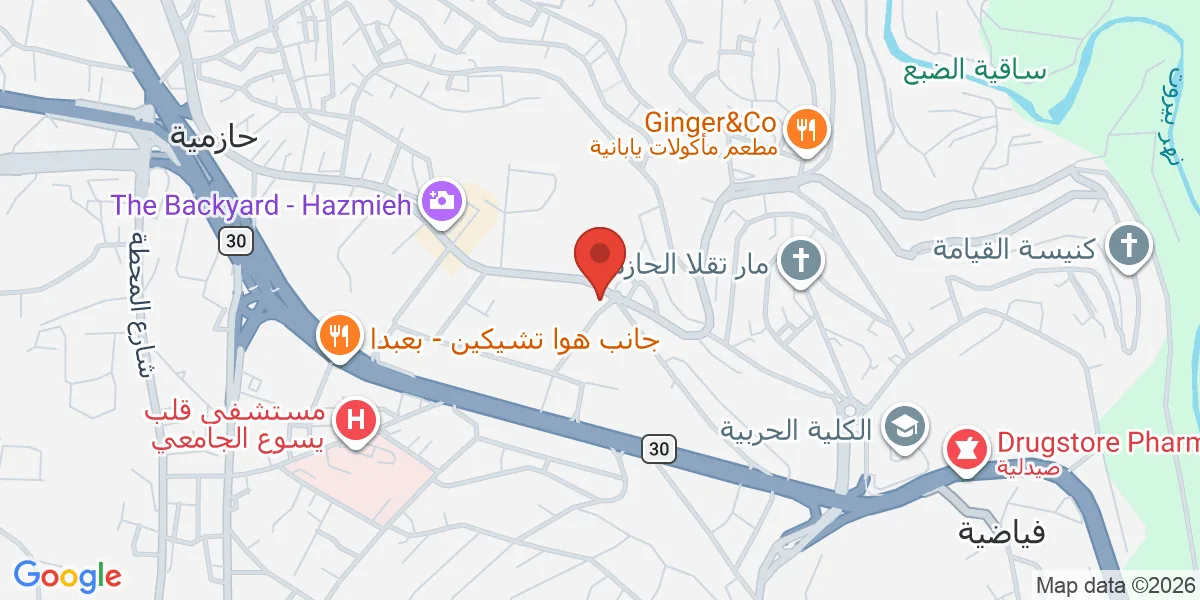 موقع الشركة على الخريطة