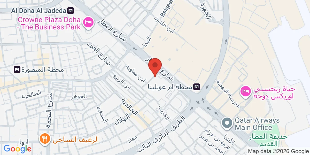 موقع الشركة على الخريطة