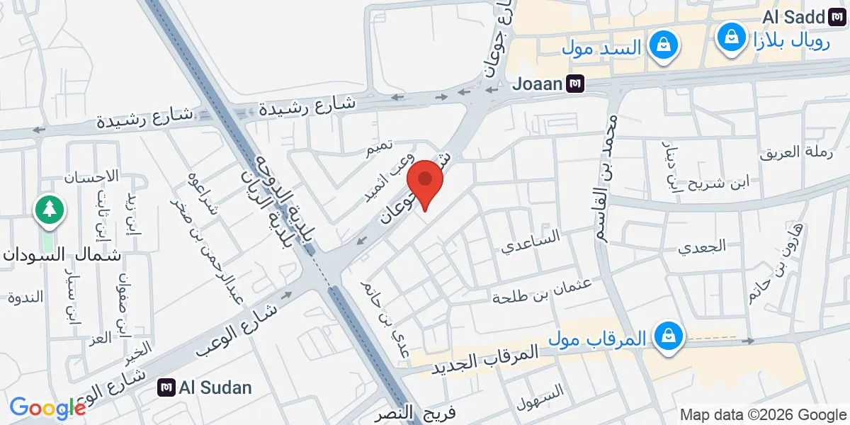موقع الشركة على الخريطة
